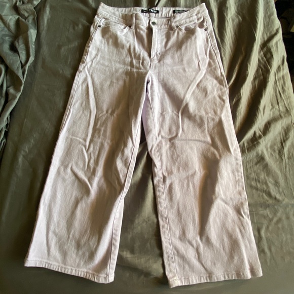 Wide Leg Cropped Pants - Picture 1 of 5